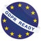 Vector GDPR ready badge template