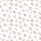 Vector Genetics outline minimal seamless pattern