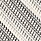 Vector geometric halftone seamless pattern with dash lines, fading stripes