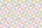 Vector geometric seamless pattern. Multicolor pastel wallpaper.