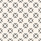 Vector geometric seamless pattern. Ornamental tribal texture with small jagged shapes, angular figures.