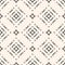 Vector geometric traditional folk ornament. Minimal ethnic seamless pattern