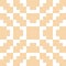 Vector geometric traditional folk ornament. White and yellow seamless pattern