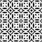 VECTOR GEOMETRICAL BLACK AND WHITE PATTERN DESIGN