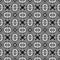 VECTOR GEOMETRICAL BLACK AND WHITE PATTERN DESIGN