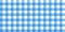 Vector gingham striped checkered blanket tablecloth. Seamless white blue table cloth napkin pattern background with natural textil