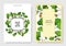 Vector Ginkgo green leaf. Engraved ink art. Wedding background card floral decorative border.