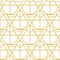 Vector gold geometric seamless pattern, Mid century elegant minimal ornament