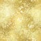 Vector Golden Distressed Foil Seamless Pattern. Shiny yellow gold patina grunge repeat texture. Abstract modern luxury