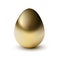 Vector golden egg