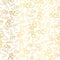 Vector golden leaves texture seamless repeat pattern background. Great for fall fabric, wallpaper, giftwrap