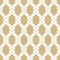 Vector golden mesh seamless pattern. Texture with fishnet, ropes, knitting, grid