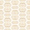 Vector golden ornate seamless pattern with eastern ornament.