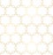 Vector golden texture, trendy gold lines seamless pattern