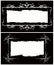 The vector gothic frames image