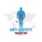 Vector graphic of anti-obesity day good for anti-obesity day celebration.