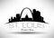 Vector Graphic Design of St. Louis City Skyline