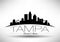 Vector Graphic Design of Tampa City Skyline