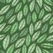 Vector Graphic Green Leaves Nature Seamless Pattern