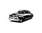 vector graphic illustration of 1949 Mercury coupe classic black on white background side view.