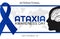 Vector graphic of international ataxia awareness day good for international ataxia awareness day celebration.