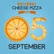 Vector graphic of national cheese pizza day good for national cheese pizza day celebration.