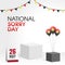 vector graphic of national sorry day good for national sorry day celebration. flat design. flyer design.flat illustration