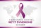 Vector graphic of rett syndrome awareness month good for rett syndrome awareness month celebration.