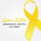 Vector graphic of Spina Bifida Month good for World spina bifida celebration.