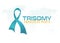 vector graphic of trisomy awareness month