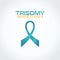 vector graphic of trisomy awareness month