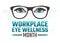 vector graphic of workplace eye wellness month