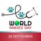 Vector graphic of world rabies day good for world rabies day celebration.