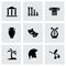 Vector greece icon set