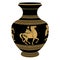 Vector Greek vase.