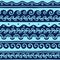 Vector Greek wave and meander decorative elements set.