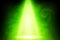 Vector green magic smoky spot light abstract background