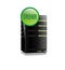 Vector green server web hosting