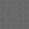 Vector Grey Puzzles Pieces - JigSaw - 25.