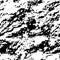 Vector grunge stone seamless texture. Abstract black and white w