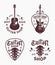 Vector guitar shop logo