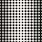 Vector half tone circles pattern. Halftone dots background.