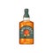 Vector half of whiskey scotch glass bottle icon