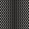 Vector halftone mesh seamless pattern. Smooth grid, weave, net.