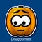 Vector Halloween Smiley Disappointed