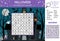 Vector Halloween wordsearch puzzle for kids. Simple crossword with haunted house and traditional scary objects for children.