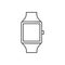 Vector of hand watch icon