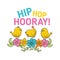 Vector Happy Easter Label