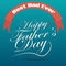 Vector of Happy fathers day