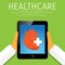 Vector healthcare tools in device.